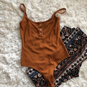 Fall ready Tank top bodysuit